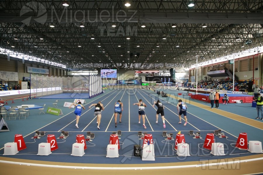 Campeonato de España Absoluto en Pista Cubierta (Orense) 2022.