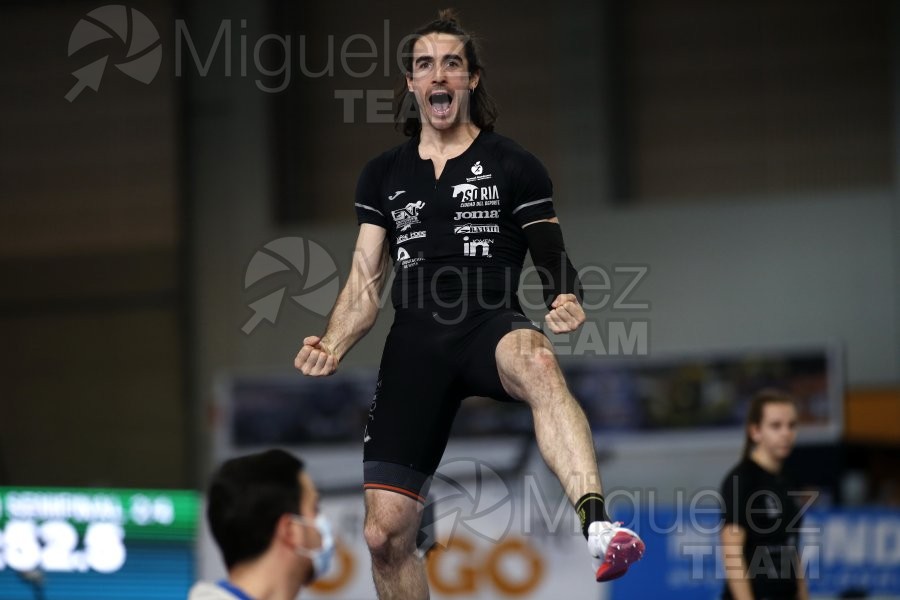 Campeonato de España Absoluto en Pista Cubierta (Orense) 2022.