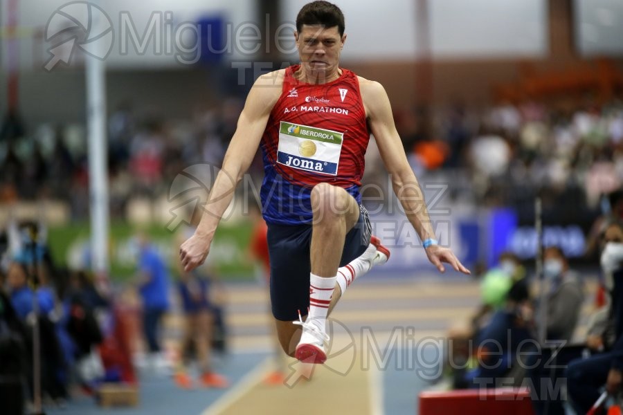 Campeonato de España Absoluto en Pista Cubierta (Orense) 2022.