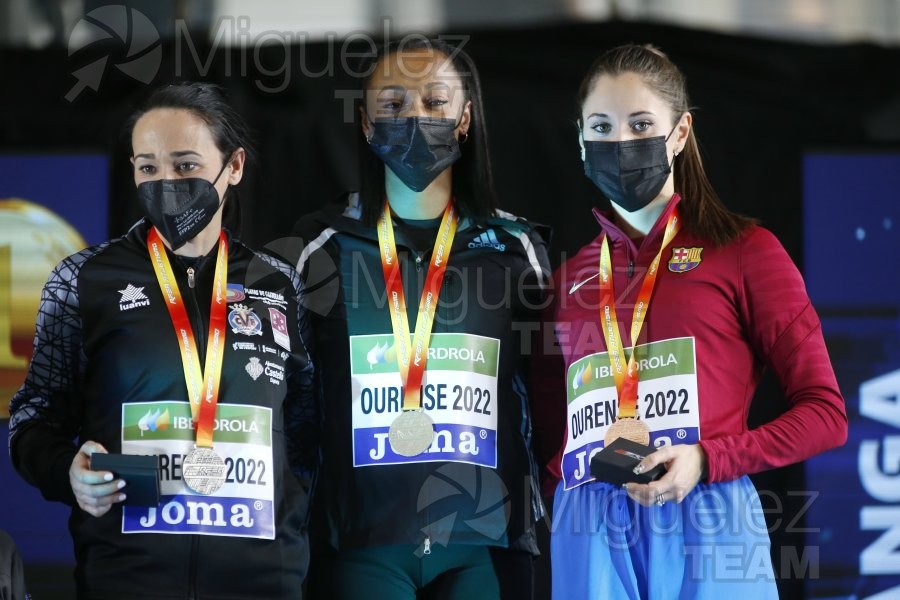 Campeonato de España Absoluto en Pista Cubierta (Orense) 2022.