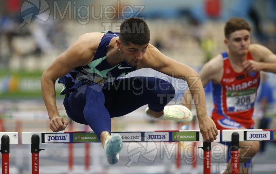 Campeonato de España Absoluto en Pista Cubierta (Orense) 2022.