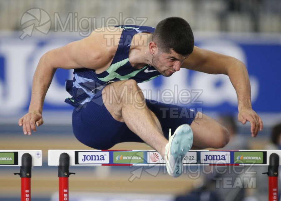 Campeonato de España Absoluto en Pista Cubierta (Orense) 2022.