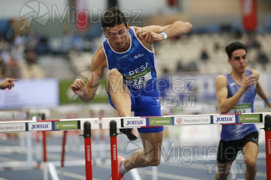 Campeonato de España Absoluto en Pista Cubierta (Orense) 2022.