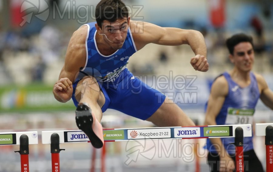 Campeonato de España Absoluto en Pista Cubierta (Orense) 2022.