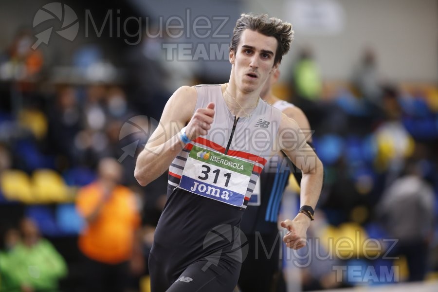 Campeonato de España Absoluto en Pista Cubierta (Orense) 2022.