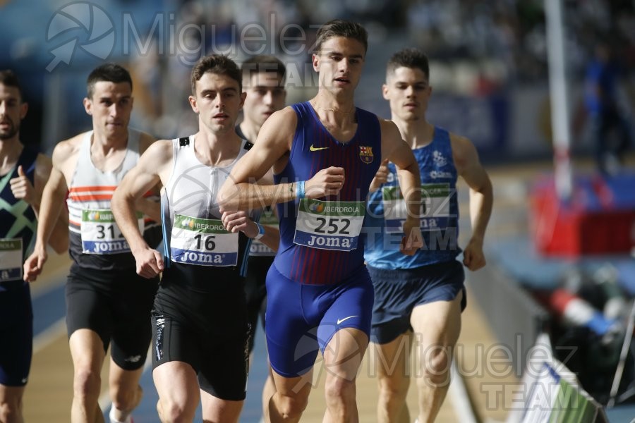 Campeonato de España Absoluto en Pista Cubierta (Orense) 2022.