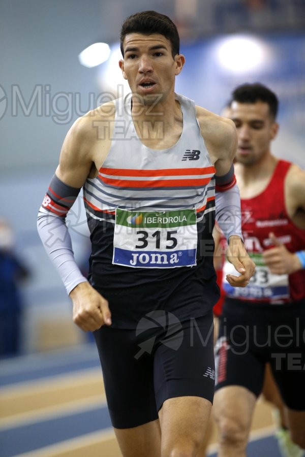 Campeonato de España Absoluto en Pista Cubierta (Orense) 2022.