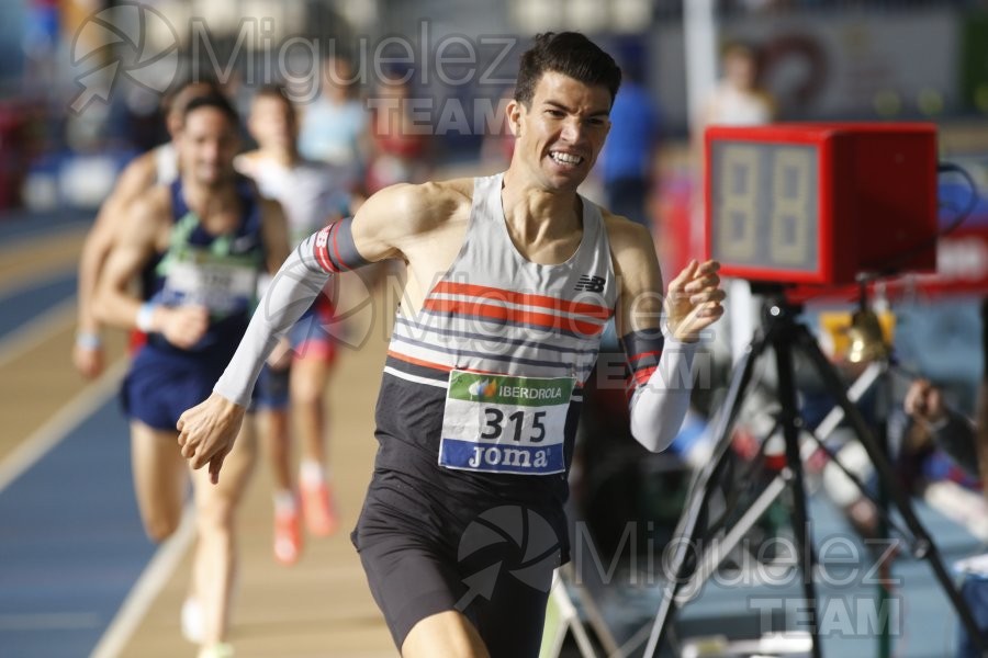 Campeonato de España Absoluto en Pista Cubierta (Orense) 2022.