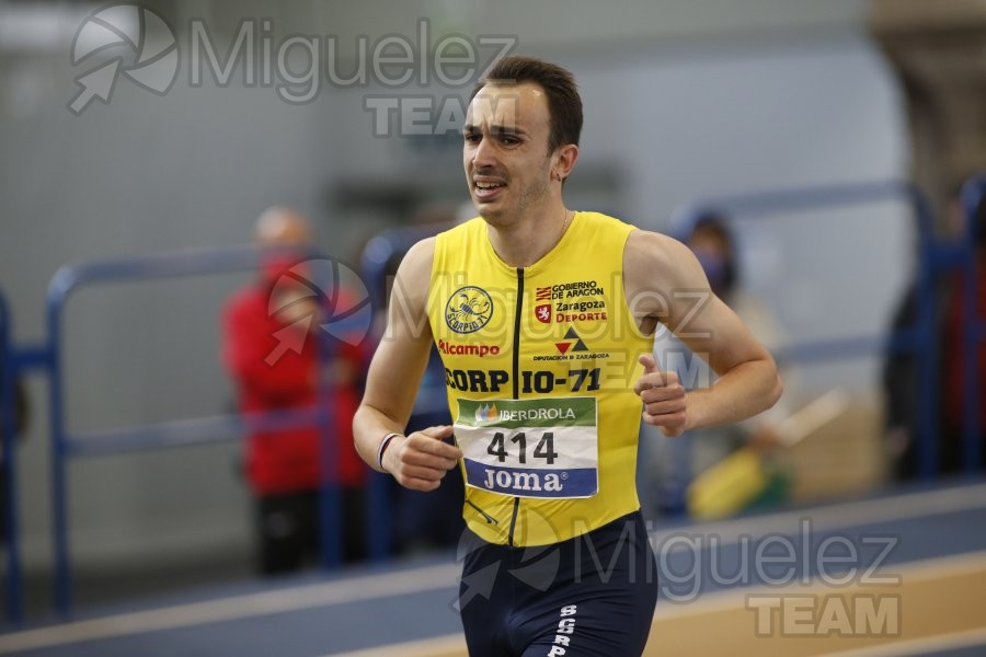 Campeonato de España Absoluto en Pista Cubierta (Orense) 2022.