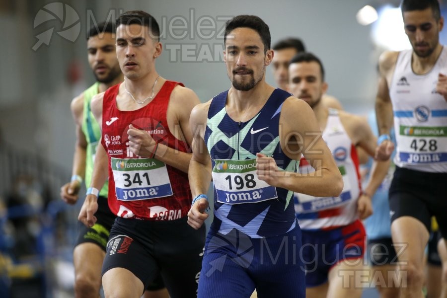 Campeonato de España Absoluto en Pista Cubierta (Orense) 2022.
