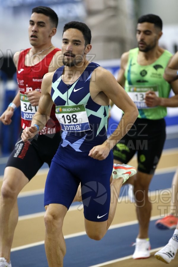 Campeonato de España Absoluto en Pista Cubierta (Orense) 2022.