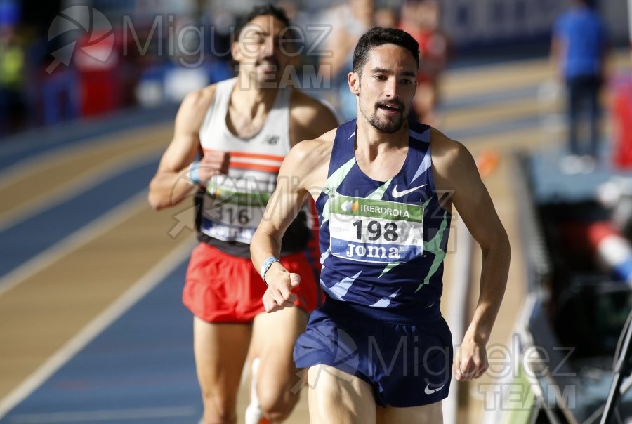 Campeonato de España Absoluto en Pista Cubierta (Orense) 2022.
