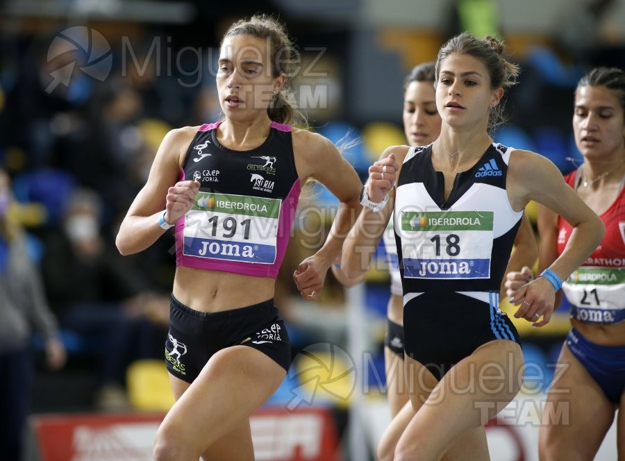Campeonato de España Absoluto en Pista Cubierta (Orense) 2022.