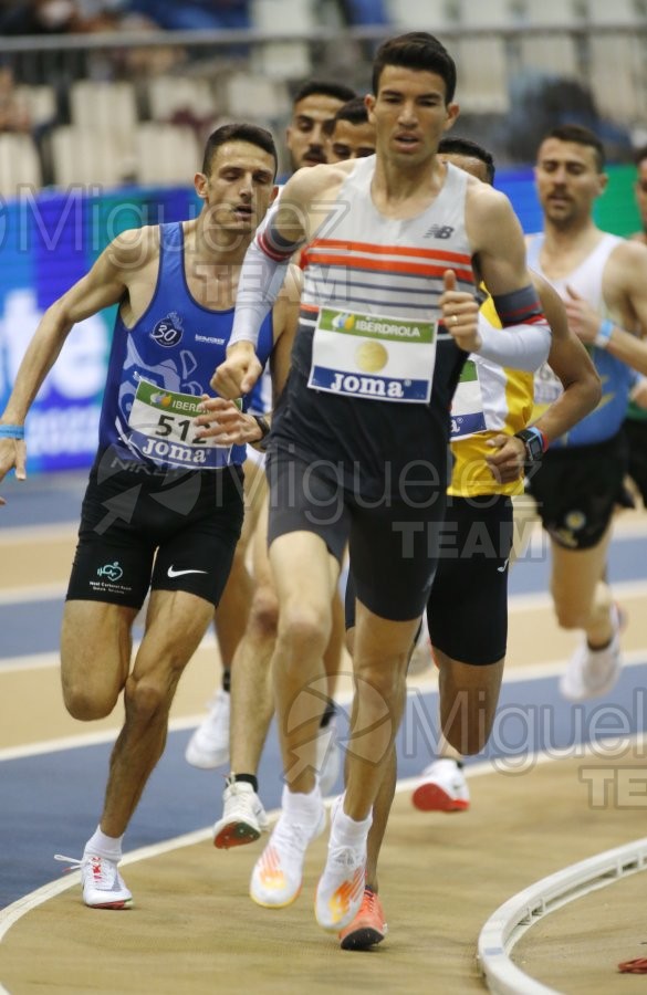 Campeonato de España Absoluto en Pista Cubierta (Orense) 2022.