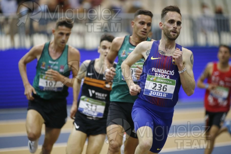 Campeonato de España Absoluto en Pista Cubierta (Orense) 2022.