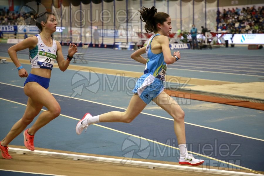 Campeonato de España Absoluto en Pista Cubierta (Orense) 2022.