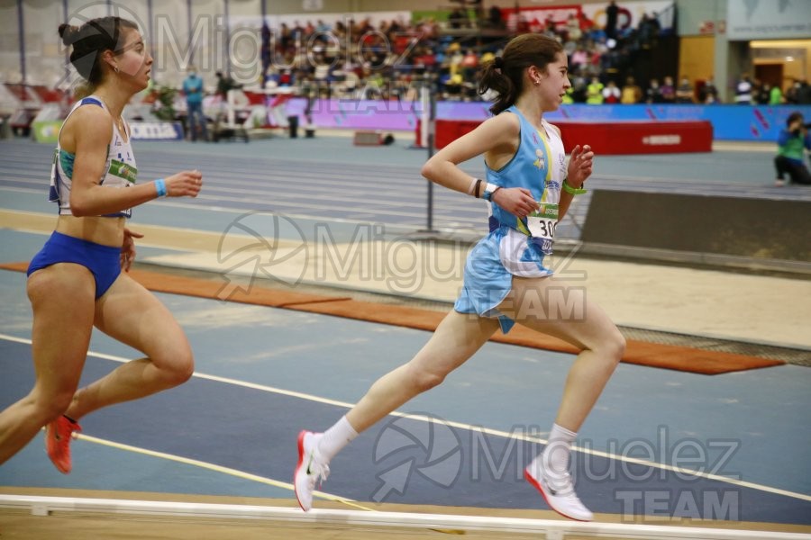 Campeonato de España Absoluto en Pista Cubierta (Orense) 2022.