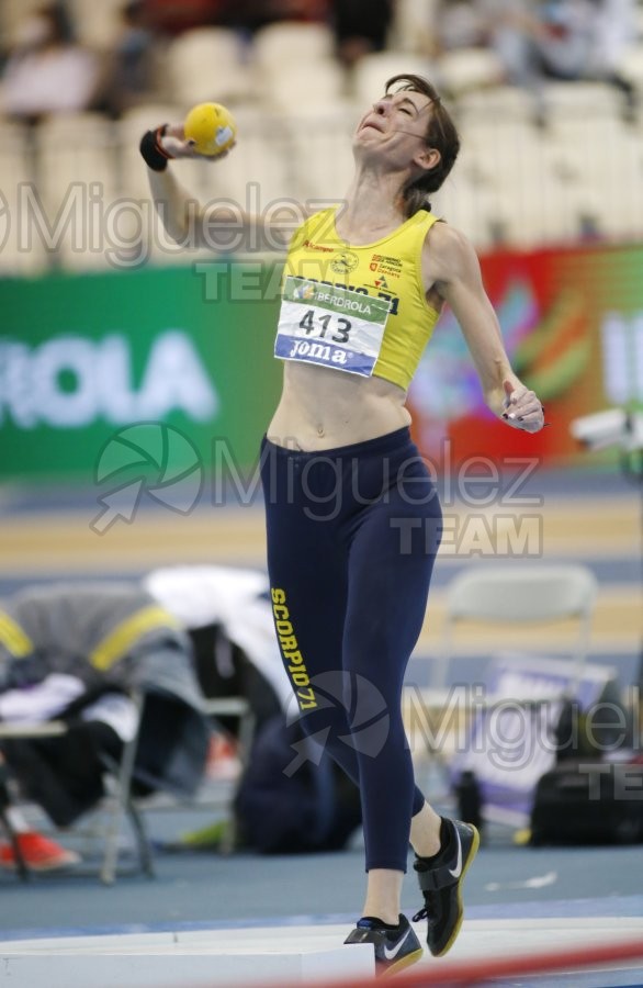Campeonato de España Absoluto en Pista Cubierta (Orense) 2022.