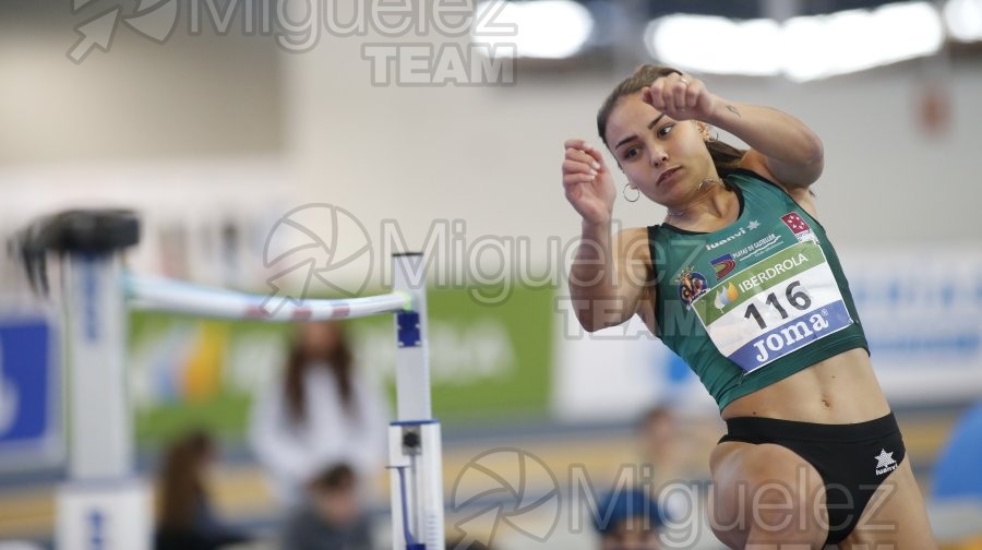 Campeonato de España Absoluto en Pista Cubierta (Orense) 2022.