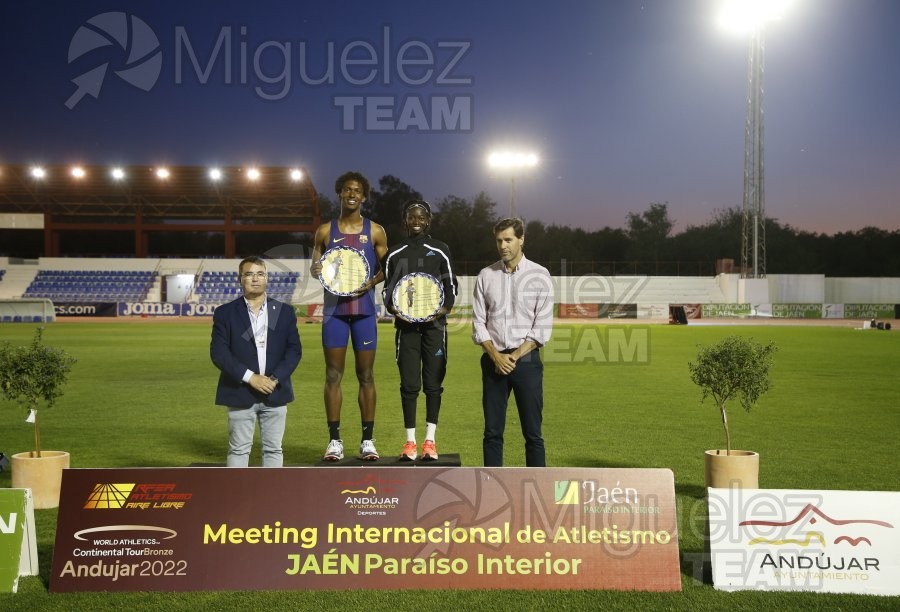 Meeting Internacional de Atletismo Jaen Paraiso Inteior (Andujar) 2022.