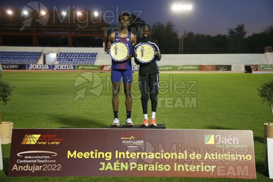 Meeting Internacional de Atletismo Jaen Paraiso Inteior (Andujar) 2022.