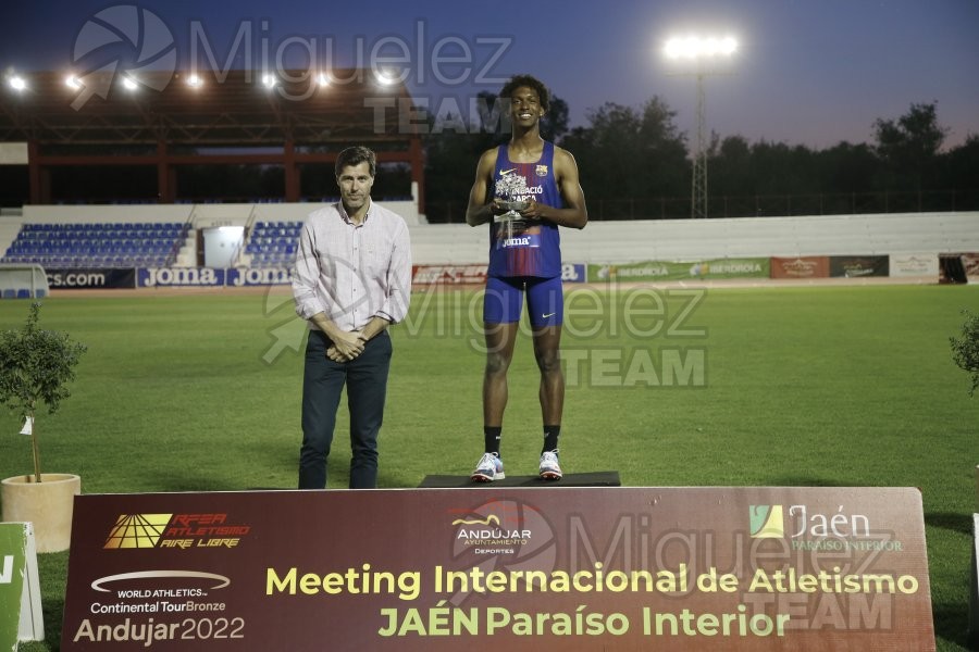 Meeting Internacional de Atletismo Jaen Paraiso Inteior (Andujar) 2022.