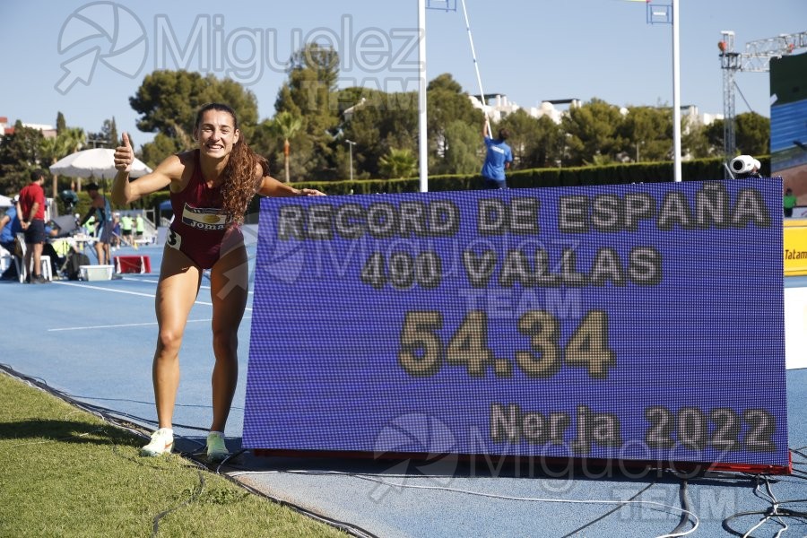 Campeonato de España Absoluto al Aire Libre (Nerja) 2022.
