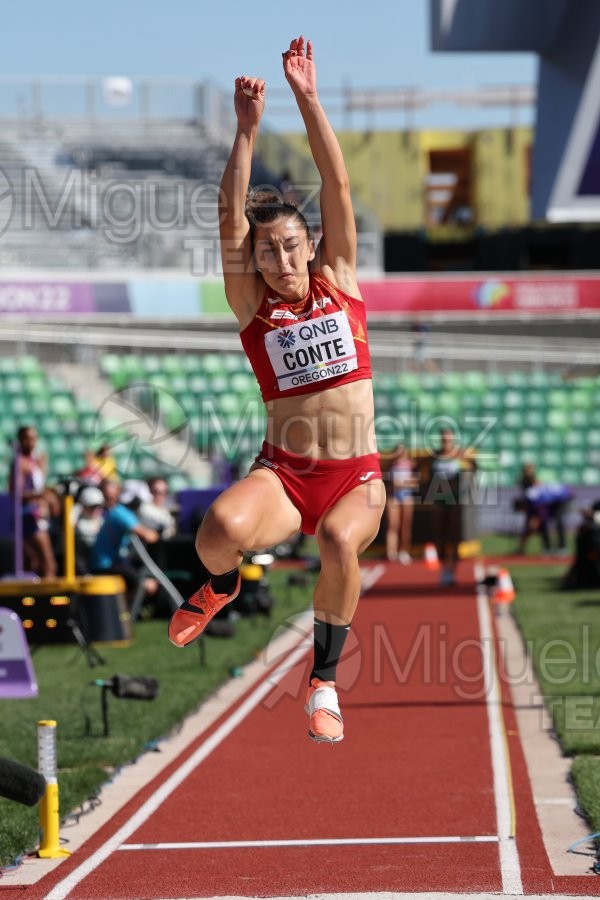 Campeonato del Mundo Absoluto al Aire Libre en Eugene (Oregon USA) 2022. 