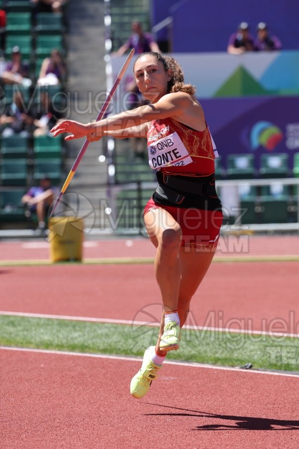 Campeonato del Mundo Absoluto al Aire Libre en Eugene (Oregon USA) 2022. 