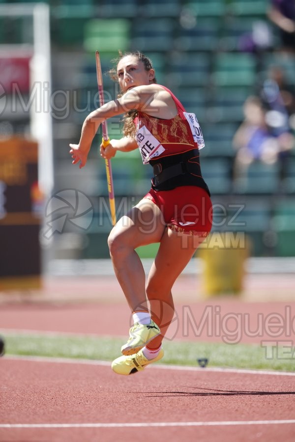 Campeonato del Mundo Absoluto al Aire Libre en Eugene (Oregon USA) 2022. 