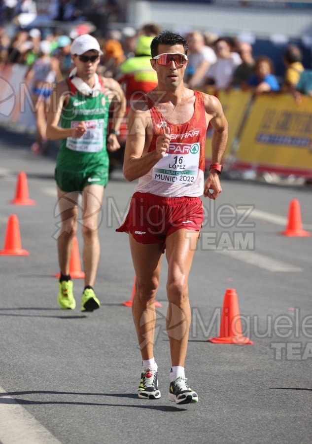 Campeonato de Europa de Atletismo al Aire Libre (Munich) 21-08-2022. 