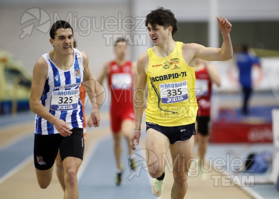 Campenato España Sub 23 en Pista Cubierta (Antequera) 2023. 