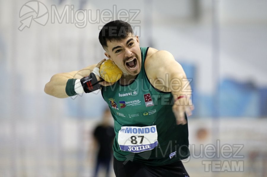 Campenato España Sub 23 en Pista Cubierta (Antequera) 2023. 