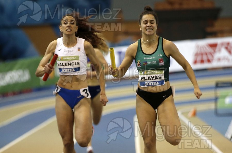 Campeonato de España de Clubes Copa Iberdrola Mujeres en Pista Cubierta (Orense) 2023.