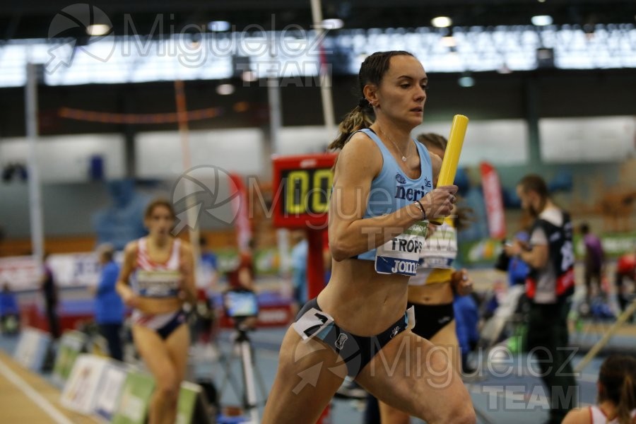 Campeonato de España de Clubes Copa Iberdrola Mujeres en Pista Cubierta (Orense) 2023.