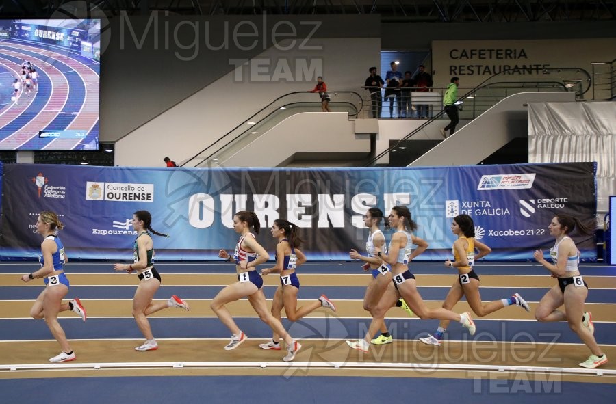 Campeonato de España de Clubes Copa Iberdrola Mujeres en Pista Cubierta (Orense) 2023.