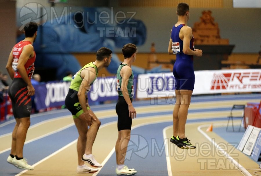 Campeonato de España de Clubes Copa Joma hombres en Pista Cubierta (Orense) 2023.