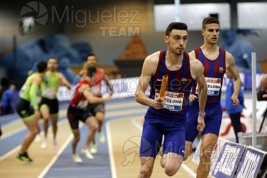 Campeonato de España de Clubes Copa Joma hombres en Pista Cubierta (Orense) 2023.