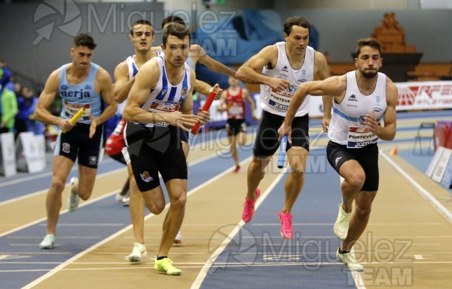 Campeonato de España de Clubes Copa Joma hombres en Pista Cubierta (Orense) 2023.