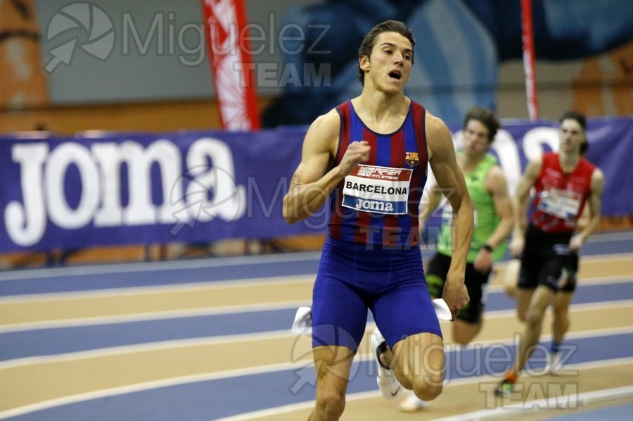 Campeonato de España de Clubes Copa Joma hombres en Pista Cubierta (Orense) 2023.