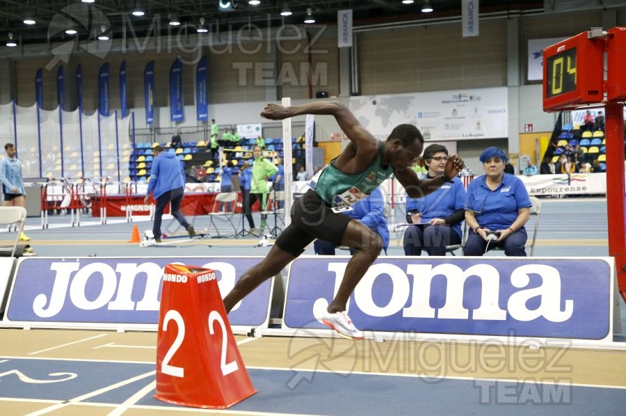 Campeonato de España de Clubes Copa Joma hombres en Pista Cubierta (Orense) 2023.