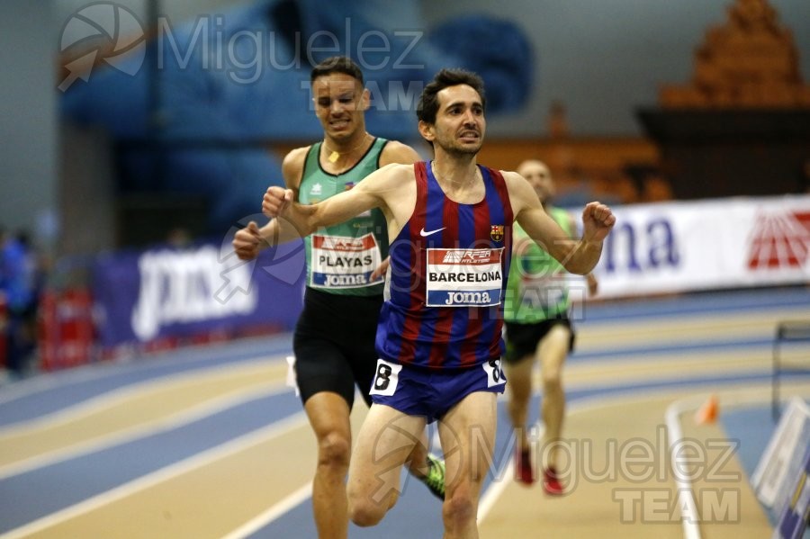 Campeonato de España de Clubes Copa Joma hombres en Pista Cubierta (Orense) 2023.