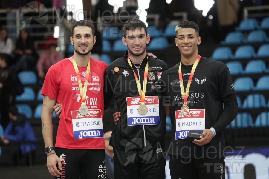 Campeonato de España Absoluto en Pista Cubierta / indoor (Madrid) 2023. 