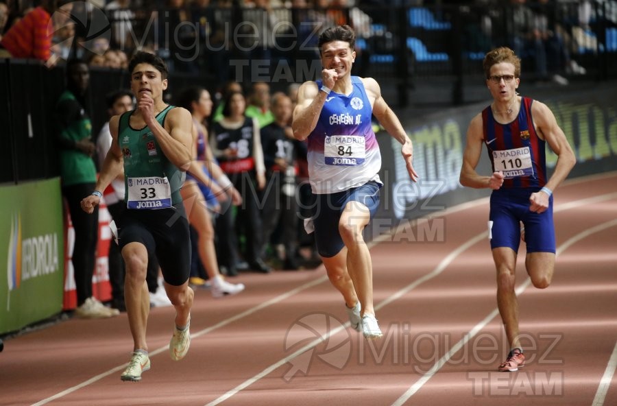 Campeonato de España Absoluto en Pista Cubierta / indoor (Madrid) 2023. 