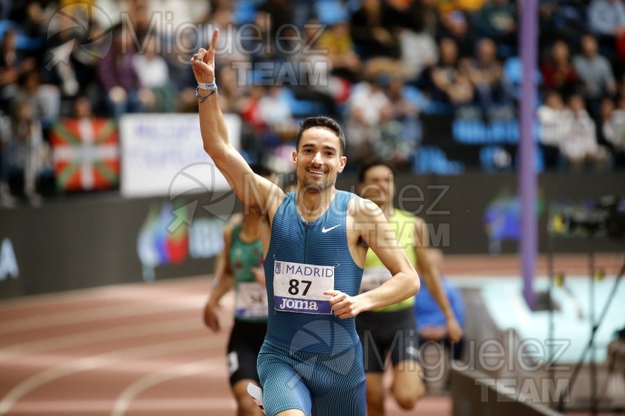 Campeonato de España Absoluto en Pista Cubierta / indoor (Madrid) 2023. 