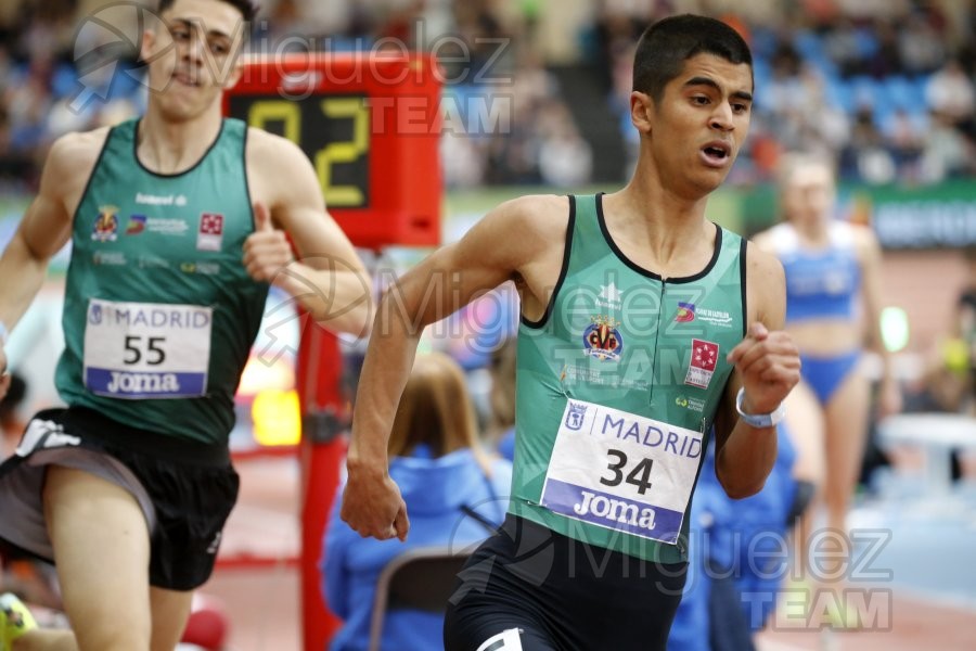 Campeonato de España Absoluto en Pista Cubierta / indoor (Madrid) 2023. 