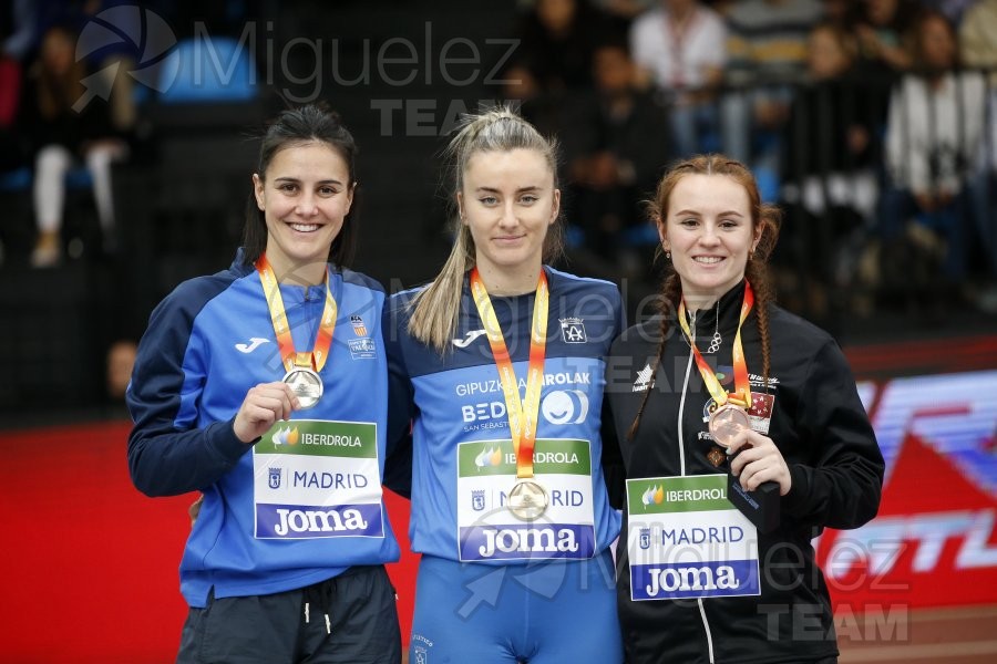 Campeonato de España Absoluto en Pista Cubierta / indoor (Madrid) 2023. 