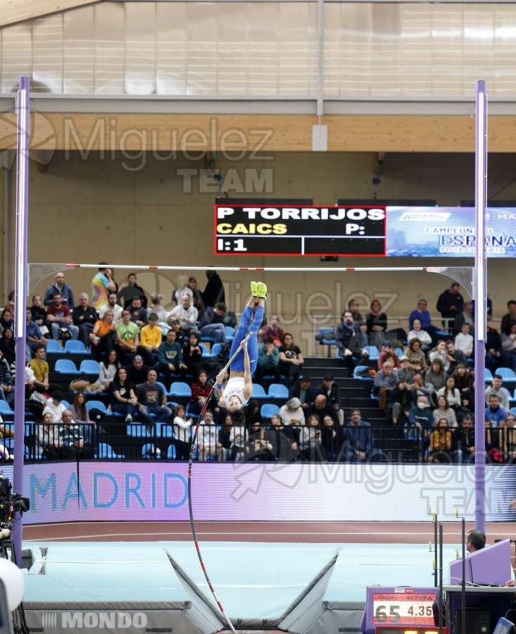 Campeonato de España Absoluto en Pista Cubierta / indoor (Madrid) 2023. 