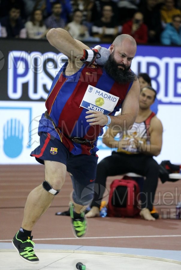 Campeonato de España Absoluto en Pista Cubierta / indoor (Madrid) 2023. 