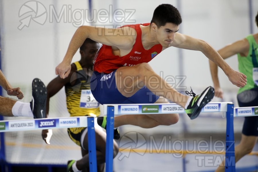 Campenato España Sub 23 en Pista Cubierta (Antequera) 2023. 